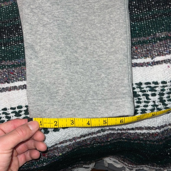 Nike Sweatpants Mens S Gray Club Fleece Straight Leg Sportswear Activewear - Picture 9 of 9